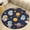 Flannel-2, variant on Cute Astronauts Space Adventure Round Area Rugs for Bedroom Living Room, 4FT Soft Indoor Circle Carpets, Carpet Home Decor Floor Mat