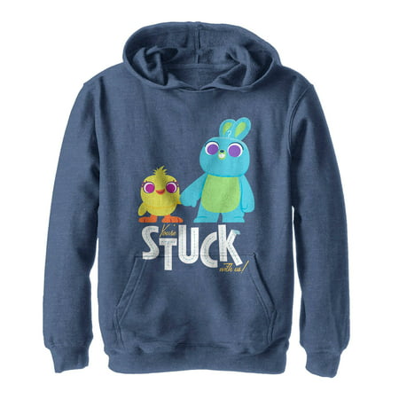 Toy Story Boys' 4 Ducky & Bunny Stuck With Us Hoodie