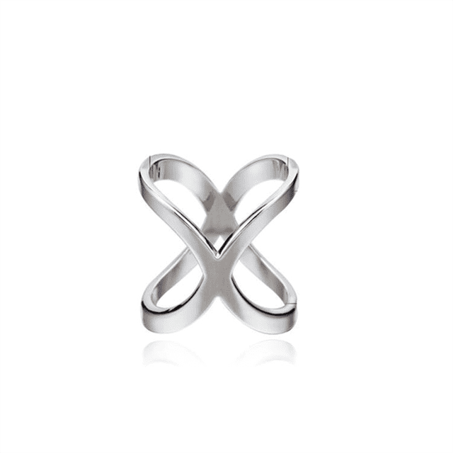 Bufanda Anillo Clip Titular Pañuelos de seda Broche Mujeres X Forma Pasadores Cruz Bufanda Hebilla Wmkox8yii fajkfhkj4872
