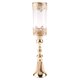 thumbnail image 1 of Candelabro de cristal tipo farol para banquete de boda. L, 1 of 9