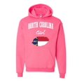 thumbnail image 1 of Unisex North Carolina Girl Hoodie Sweatshirt, 1 of 5