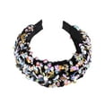 thumbnail image 5 of Unique Bargains 1 Pc Headband Sequins Hair Accessories for Women White Colorful, 5 of 5