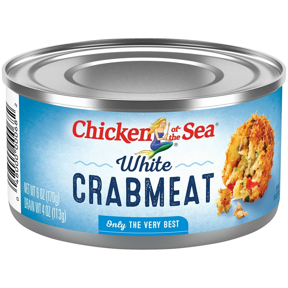 Chicken of the Sea White Crab, 6 oz - Walmart.com - Walmart.com