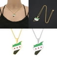 thumbnail image 6 of Syrians Map Charm Necklace Jewelry Stainless Steel Flag Pendant Clavicle Chain Traditional Ethnic Syrians Map Jewelry, 6 of 9