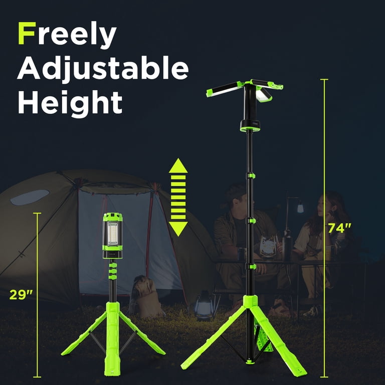 Steelite Rechargeable Camping Light with Stand 74