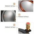 thumbnail image 4 of TOYMYTOY Black Speaker Accessory Horn Diaphragm Replacement Round Diaphragm for Speakers, 4 of 5