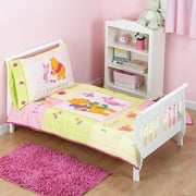 Disney - Winnie the Pooh 4-Piece Toddler Bed Set