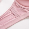 thumbnail image 5 of HOMBOM Women Bras Wireless Daily Wear Lightly Lined Push-Up Wire-Free Convertible Pink Daily Bra 36, 5 of 9