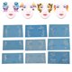 thumbnail image 4 of Kit de Plantilla de Pinta Facial, Plantilla de Cara Reutilizable de Ajuste Flexible para Mujeres para Fiestas de Cumpeados para Rendimiento del Escenario, 4 of 7