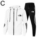 thumbnail image 2 of Nuevo traje deportivo de otoño para hombre, traje informal con cremallera y cuello alto., 2 of 2