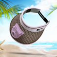 thumbnail image 6 of Sun Visor Hat with Fan Beach Hat Cooling Fan Three Speed for Women Fan Visor Hat violet, 6 of 6