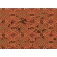 thumbnail image 1 of Ahgly Company Tapis d'Intérieur Lavables en Machine, Rectangle, Zone Orange, 3' x 5', 1 of 7