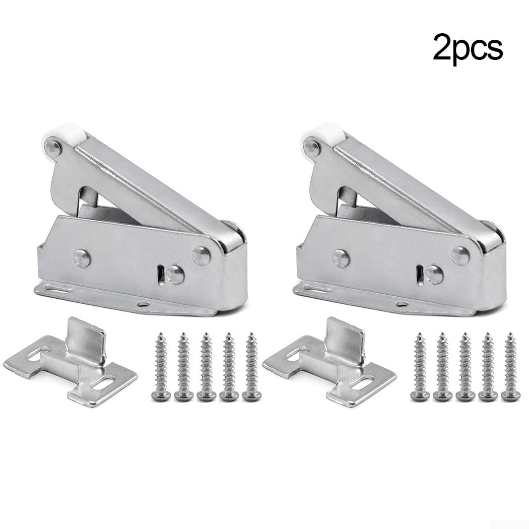 Door Spring Catch 2pc Accessories Attic Auto Latch Catch Cupboard Door