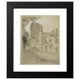 thumbnail image 2 of Ferdinand Boberg 12x14 Black Modern Framed Museum Art Print Titled - Rue Cortot, in Montmartre (1926), 2 of 5