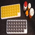 thumbnail image 3 of Pill Thing 31 Day Monthly Pill Organizer with Removable Pods, Yellow/Grey, 2 Pack for Medications and Travel, 3 of 6