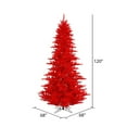 thumbnail image 2 of Vickerman 10' Red Fir Artificial Christmas Tree Unlit, Seasonal Indoor Home Decor, 2 of 3