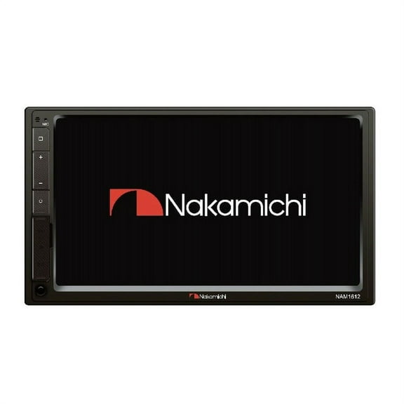 Nakamichi NAM1612 7" Double DIN Multimedia Receiver Bluetooth USB Radio Car Stereo