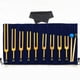thumbnail image 3 of Juego de diapasones Solfeggio - dorado, apto para diapasones terapéuticos, (174 Hz, 285 Hz, 396 Hz, 417 Hz, 528 Hz, 639 Hz, etc.), 3 of 5