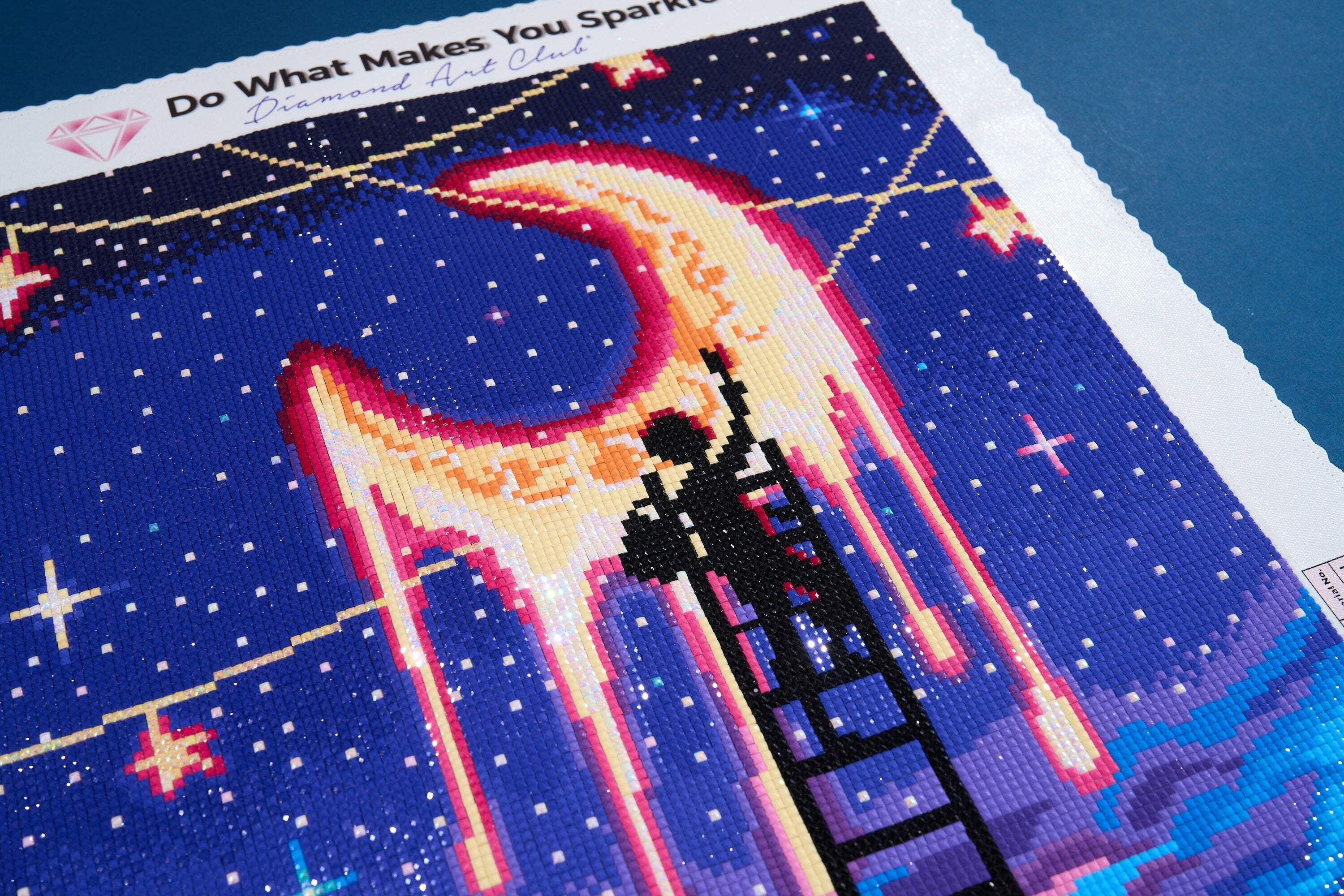 DIAMOND ART CLUB Paint the Moon Diamond Painting Kit