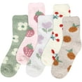 thumbnail image 2 of Dalrosia Fluffy Fuzzy Socks,Cozy Socks Cloud Comfy -for Home,Sleeping,Halloween,Yoga, 2 of 4