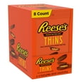 thumbnail image 2 of Reese's Thins Milk Chocolate Peanut Butter Cups Candy, Bags 3.1 oz, 8 Count, 2 of 9