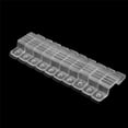 thumbnail image 3 of Led Light Strip Mounting Clip 5730 / 2835 / 5050 Mounting Holder Translucent Snap (Width 14mm, 100 Pieces / Package), 3 of 10
