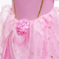 thumbnail image 5 of HAWEE Princess Dress up Birthday Party Fairy Pink Costume for Toddler/Little Girls, 5 of 7