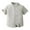 Khaki, variant on Boys' Short Sleeve Dress Shirts Formal Uniform Solid Size 6-7 Years