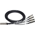 thumbnail image 1 of Axiom QSFP+ to 4 SFP+ Passive Twinax Cable 0.5m, 1 of 7