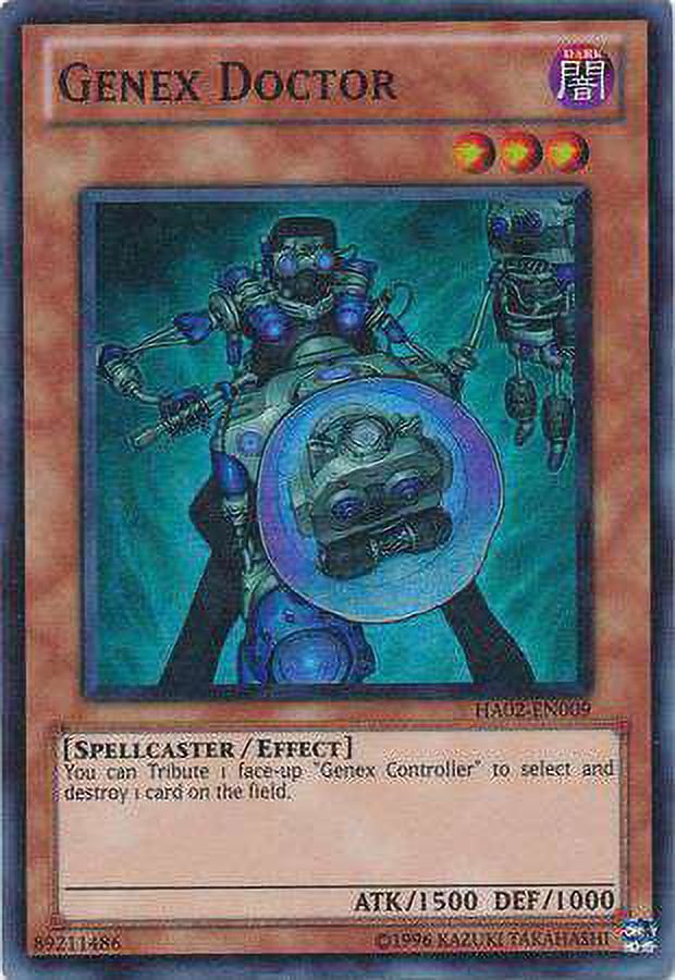 YuGiOh Hidden Arsenal 2 Super Rare Genex Doctor HA02-EN009