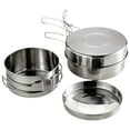 thumbnail image 2 of 1 Set of Outdoor Camping Cookware Portable Cookware Kit Stainless Steel Cookware Kit, 2 of 4
