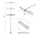 thumbnail image 3 of Telescoping Snow Shovel Roof Rake, 20FT Aluminum Roof Rake for Snow Removal with Large Blade, Adjustable Extended Pole Snow Roof Rakes for Houses Vehicles Cars Snow Removal, 3 of 12