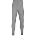 thumbnail image 3 of Greg Norman Mens Thermal Sleep Set - Super Soft Jersey Spandex/Polyester Blend Pajamas Light Gray, 3 of 3