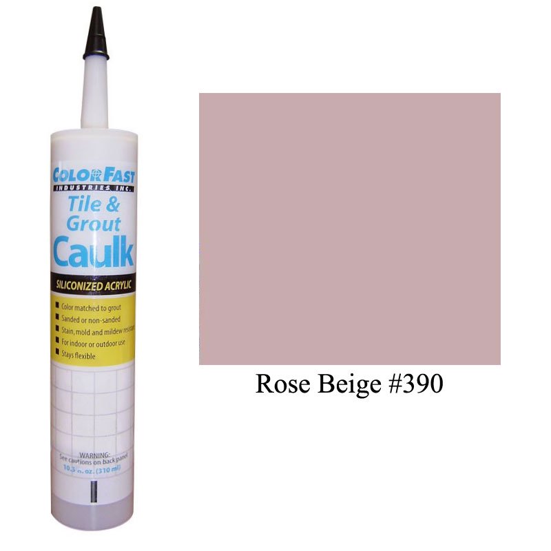 ColorFast Latex Colored Caulk CBP Color Line Rose Beige Unsanded