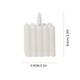 thumbnail image 6 of COFEST Battery Operated Candle 2024 New Shaped Candle Battery Operated Candle Cute Mini Suitable for Kids Flameless Candles Led Star Candle white, 6 of 6