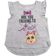 thumbnail image 3 of Disney Girls 3-Piece Shirts and Short Set: Wide Variety Includes Minnie, Frozen, and Princess, 3 of 3