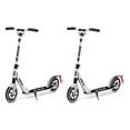 thumbnail image 1 of Hurtle Trottinette Légère Pliable pour Adultes, Blanche (2 Pack), 1 of 6
