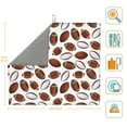 thumbnail image 3 of Honeii Football for Dish Drying Mat for Kitchen Counter, Non-slip Rubber Backed, Hide Stain Kitchen Super Absorbent Draining Mat, Dish Rack Pad, 3 of 8