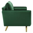 thumbnail image 3 of Modway Revive Performance Velvet Sofa in Emerald, 3 of 9