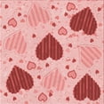 thumbnail image 1 of Ahgly Company Machine Washable Indoor Square Transitional Red Area Rugs, 4' Square, 1 of 7