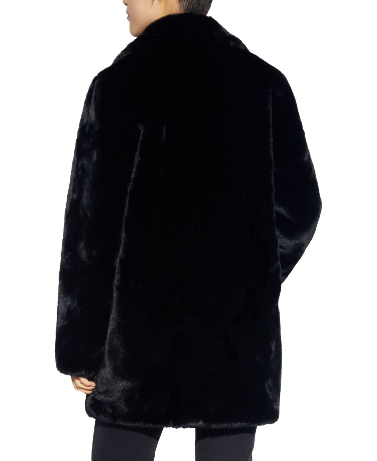 Apparis Eloise Faux-Fur Coat – Black, L 