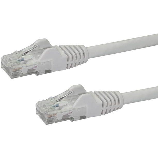 Cable Ethernet StarTech Cat6 de 100 pies, blanco, 250 Mhz, 100 W, PoE++