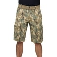 thumbnail image 5 of RAW X Mens Belted 12.5" Inseam Knee Length Cargo Shorts, Desert Camo, 34, 5 of 7