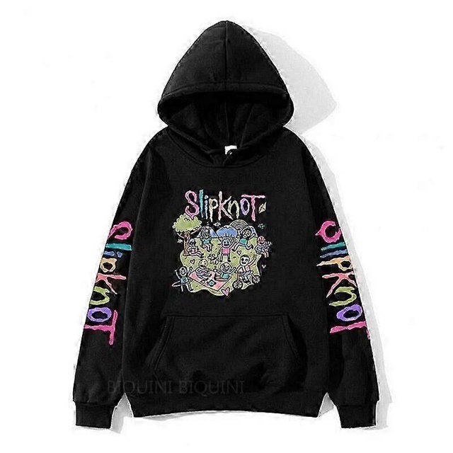 Slipknot 2D Print Hoodie Unisex Casual Versatile Fashion Long Sleeve Sweatshirt SZBS