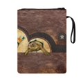 thumbnail image 2 of HELLHERO Zipper Pouch with Decorative Design Waterproof Polyester Fabric Book Storage Bag for Librarian Hardcover Notebook Bible Journal Textbooks Paperbacks 8.66 x 11.42, Sea Turtle Nature Tote, 2 of 8