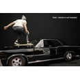 thumbnail image 2 of Skateboarder Figure II, White and Black - American Diorama 38341 - 1/24 scale Figurine - Diorama Accessory, 2 of 4