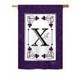 thumbnail image 4 of Breeze Decor 80009 Classic I Monogram 2-Sided Impression Garden Flag - 13 x 18.5 in., 4 of 7