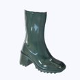thumbnail image 1 of Botas De Goma Impermeables Moda Dubbele Mujer Moda Dubbele Medium Cano Goma En PVC Baratas Deng Xun unisex, 1 of 2