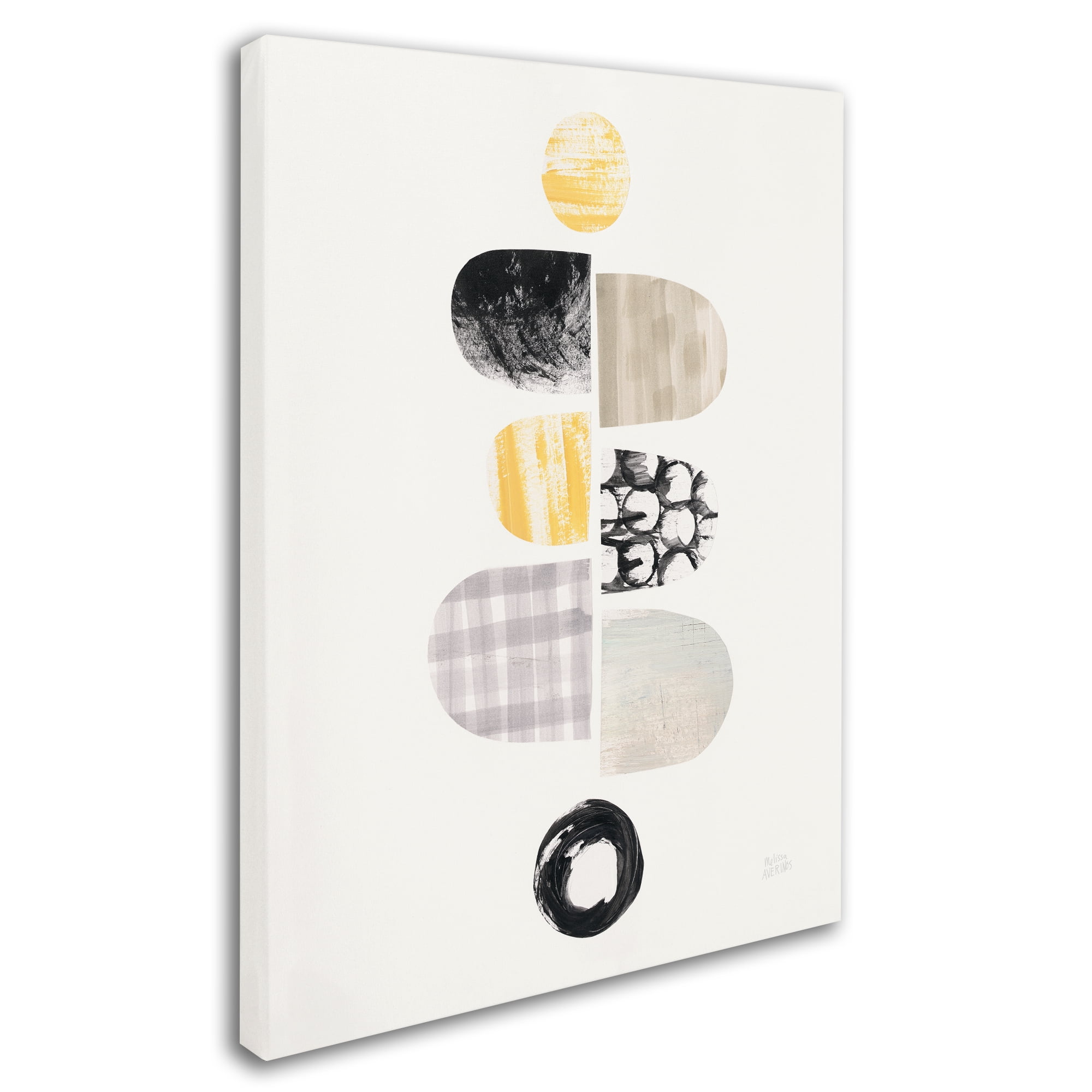 Trademark Fine Art 'Mod Neutrals I' Canvas Art by Melissa Averinos
