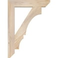thumbnail image 3 of Ekena Millwork 3 1/2"W x 22"D x 30"H Balboa Slat Smooth Bracket, Douglas Fir, 3 of 4